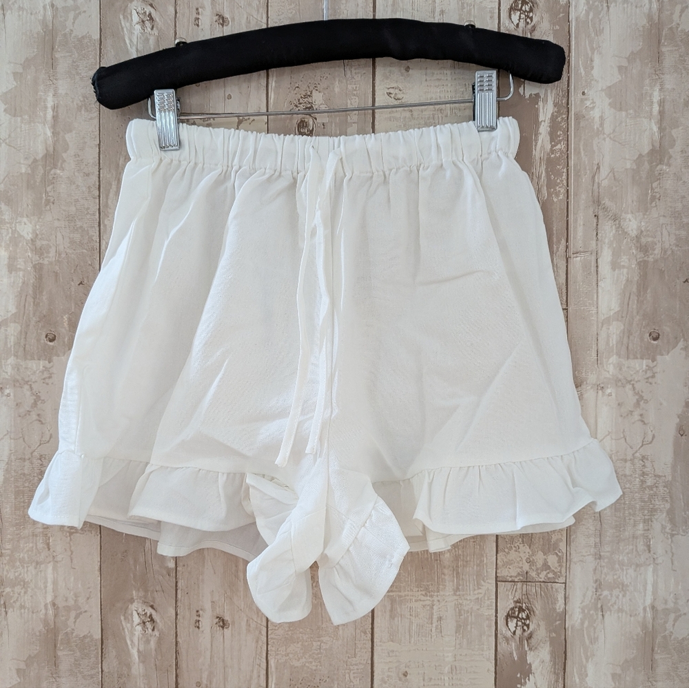 Commense Pure Cotton Ruffle Shorts Set - Picture 12 of 12